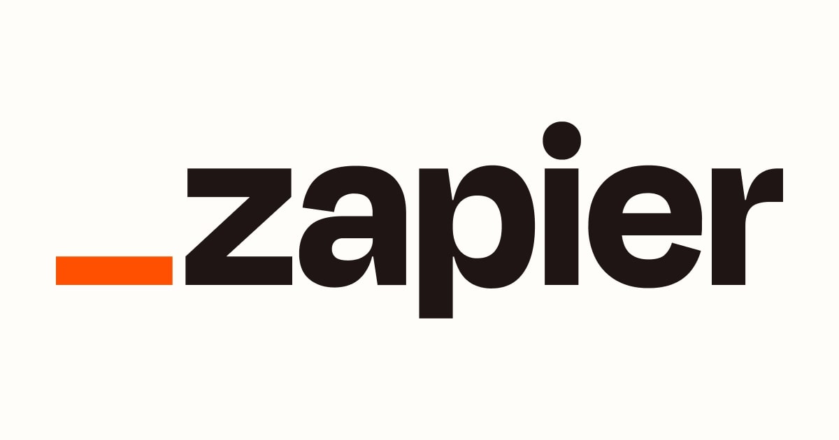 Logo de Zapier, outil d'automatisation simple et rapide
