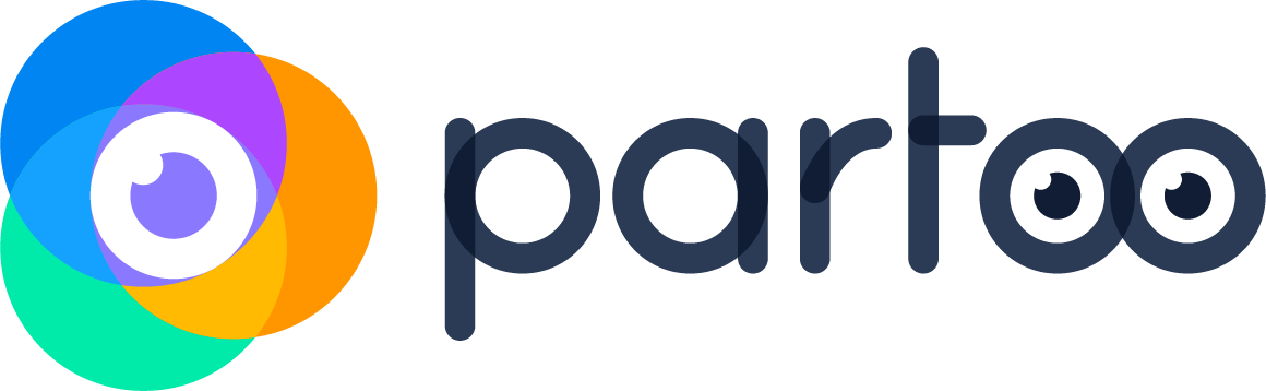 Logo Partoo, outil de gestion de présence en ligne