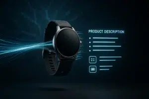 Une fiche produit avec IA