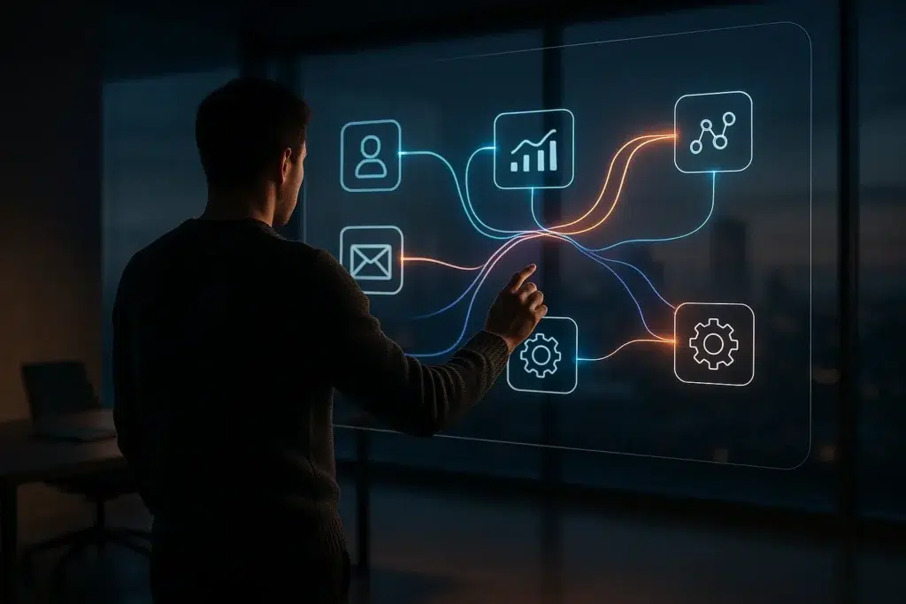 Illustration d'outils d'automatisation de tâches
