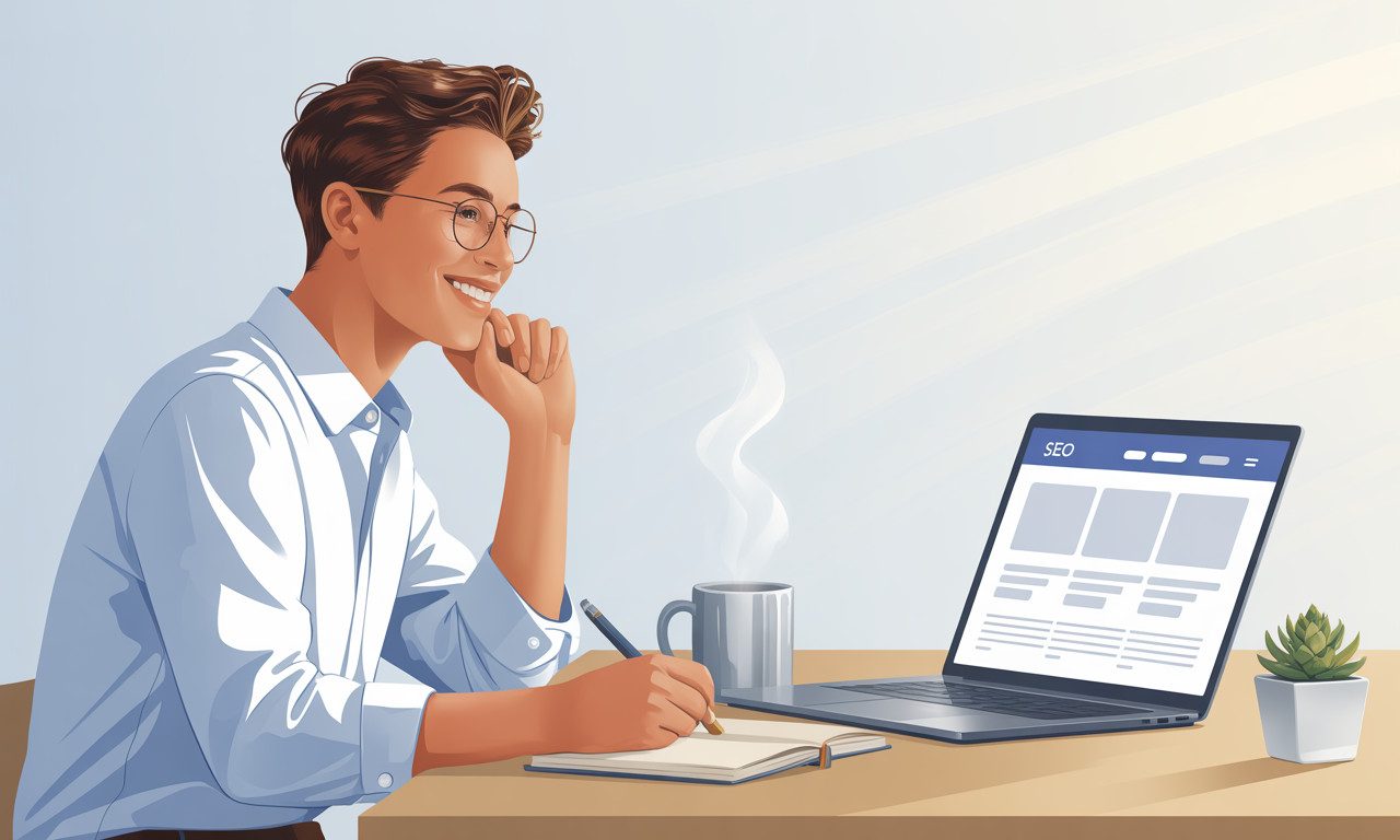 L'exemple d'un rédacteur SEO ravi d'avoir optimisé son article