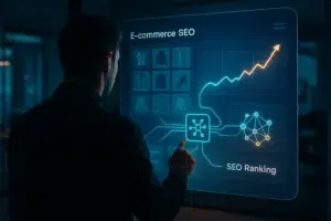 Représentation des meilleurs outils IA pour le SEO de son e-commerce