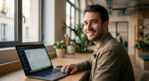 Un e-commerçant qui utilise l'IA