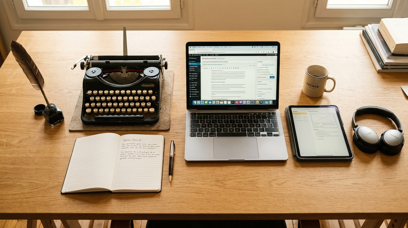 Quelques outils de rédaction qui montrent l'évolution sur le web